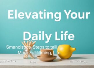 Elevating Your Daily Life: Simple Steps to a More Fulfilling Lifestyle Elevating Your Daily Life: Simple Steps to a More Fulfilling Lifestyle