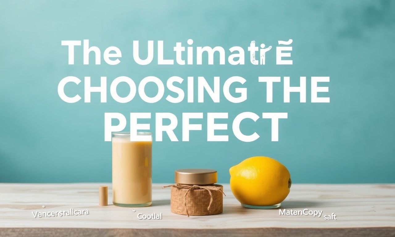 The Ultimate Guide to Picking the Perfect Product for You