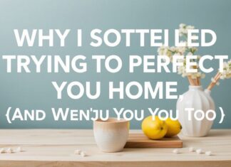 Why I Quit Trying to Be Perfect at Home (And You Should Too) Why I Stopped Trying to Be Perfect at Home (And Why You Should Too)