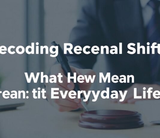 Decoding Recent Legal Shifts: What They Mean for Everyday Life Decoding Recent Legal Shifts: What They Mean for Everyday Life